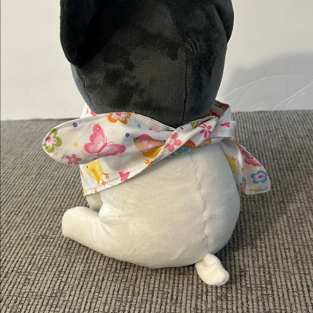 Dog Bandana with Easter eggs spring chicks dog neckerchief reversible NEW